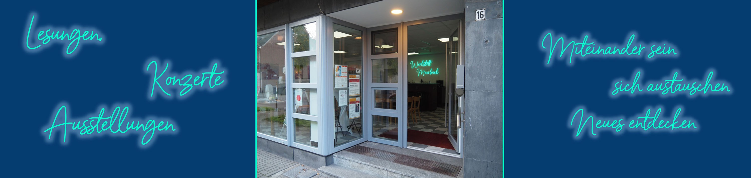 Veranstaltungen in der Werkstatt Meerbeck