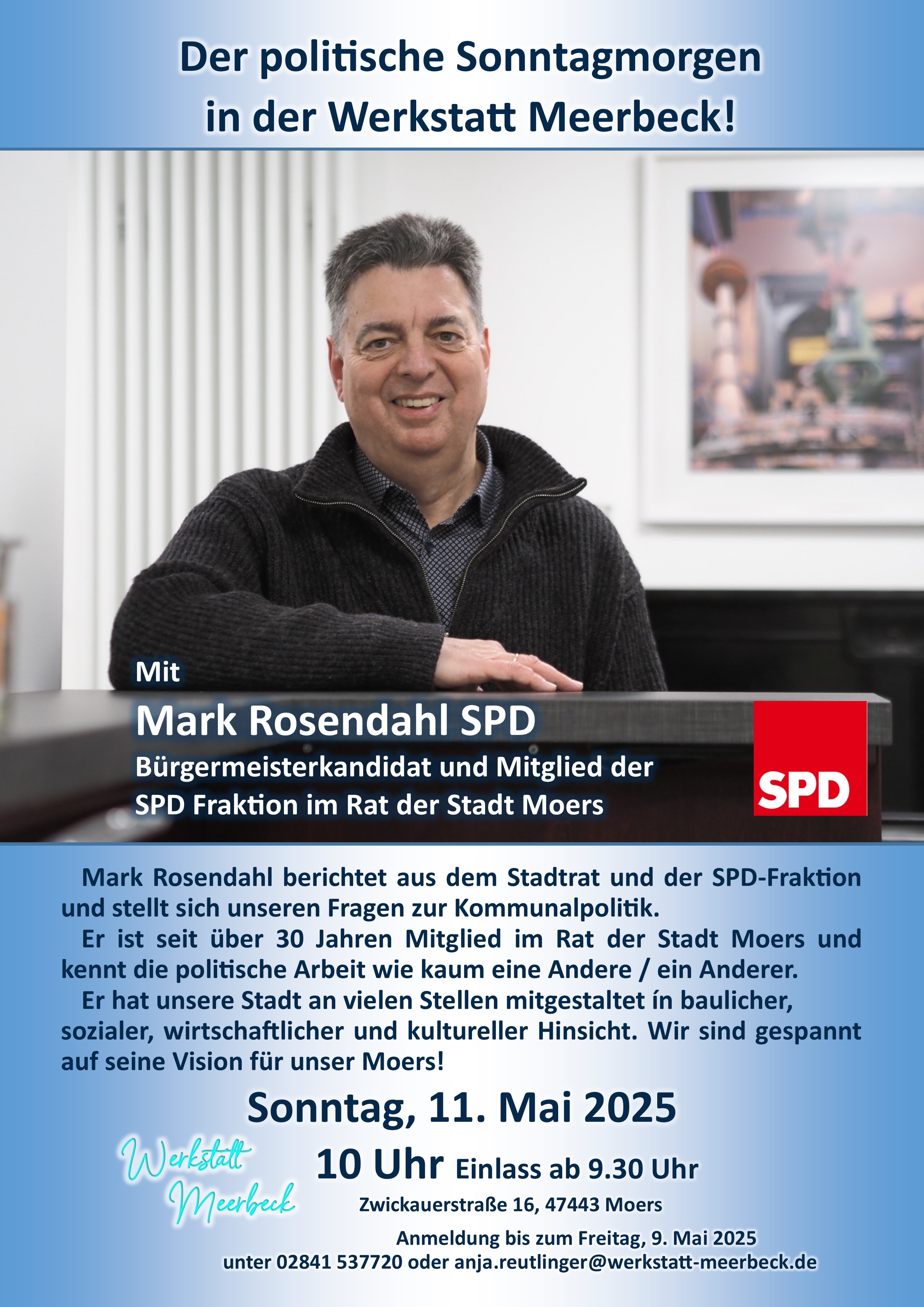 Der politische Sonntagmorgen mit Mark Rosendahl